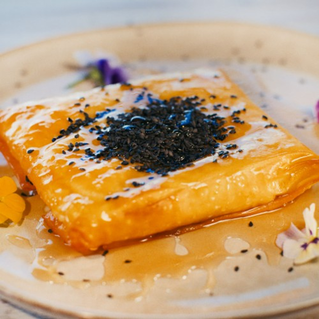 Greek Feta With Phyllo.