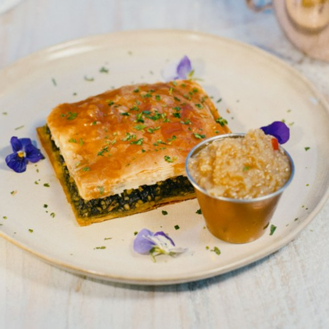 Vegan Spanakopita (Vegan Spinach Pie).