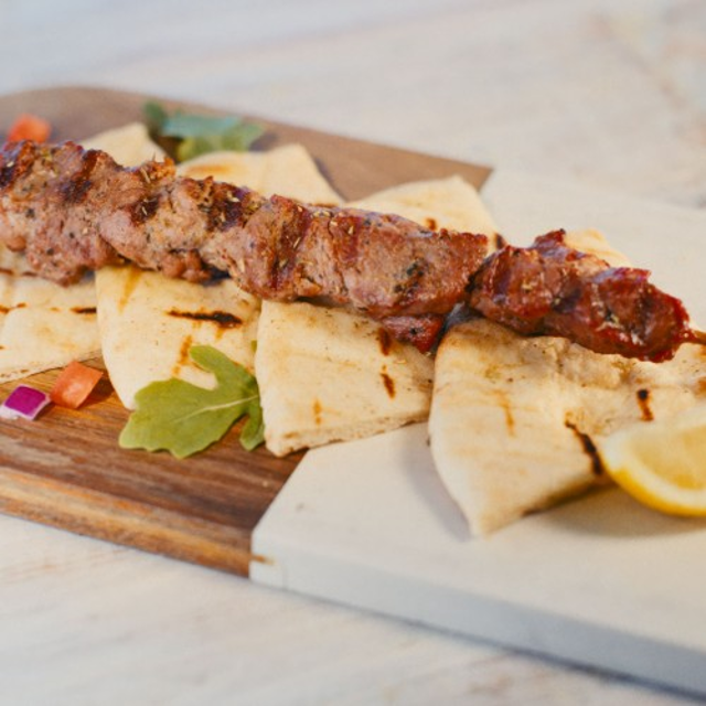 Individual Lamb Skewer.