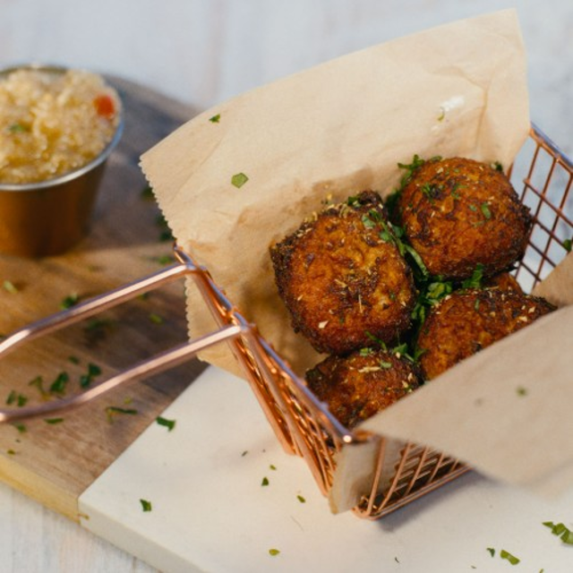 Vegan Kolokythokeftedes (5 Vegan Zucchiniballs).