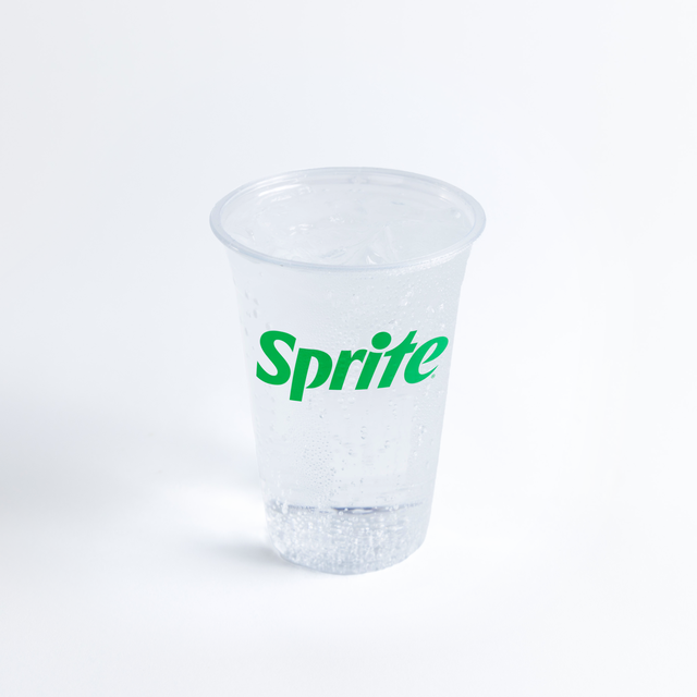 Sprite Glass Bottle.