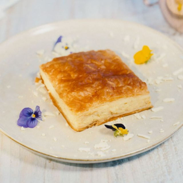 Tyropita (Feta Cheese Pie).