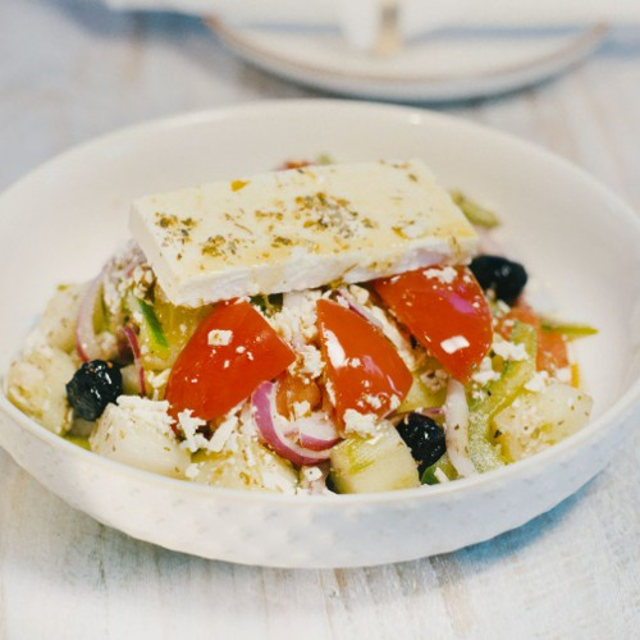 Horiatiki (Village Salad).